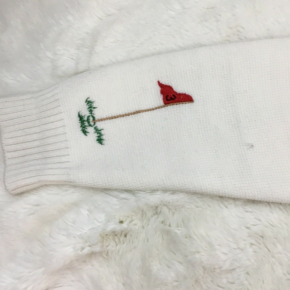 Vintage Bonnie Lee Women's Novelty Cardigan Golf - Picture 6 of 6
